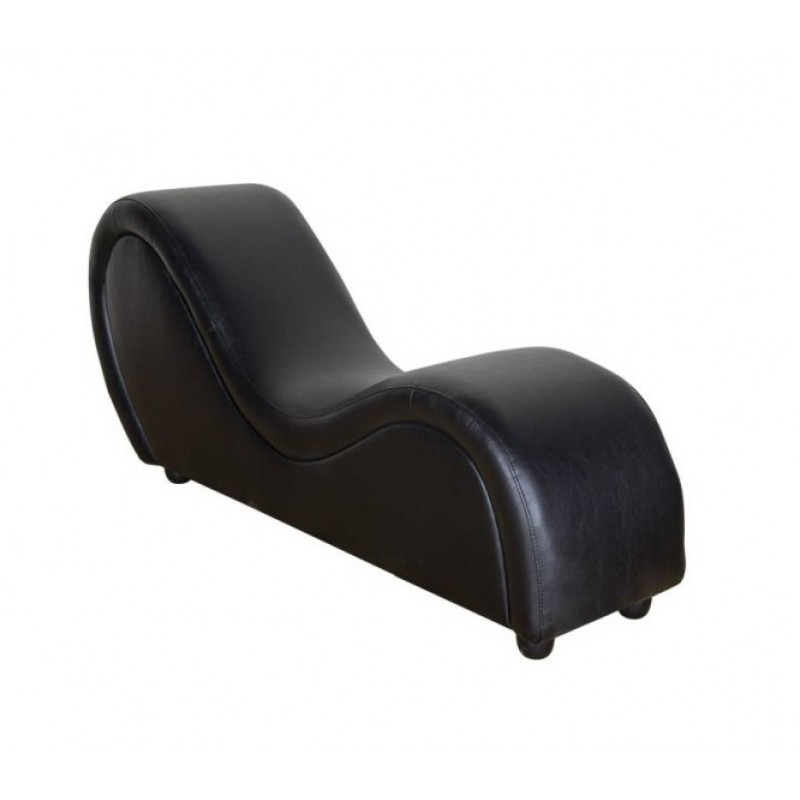 Kama Sutra Mebon Chaise Love Lounge Black